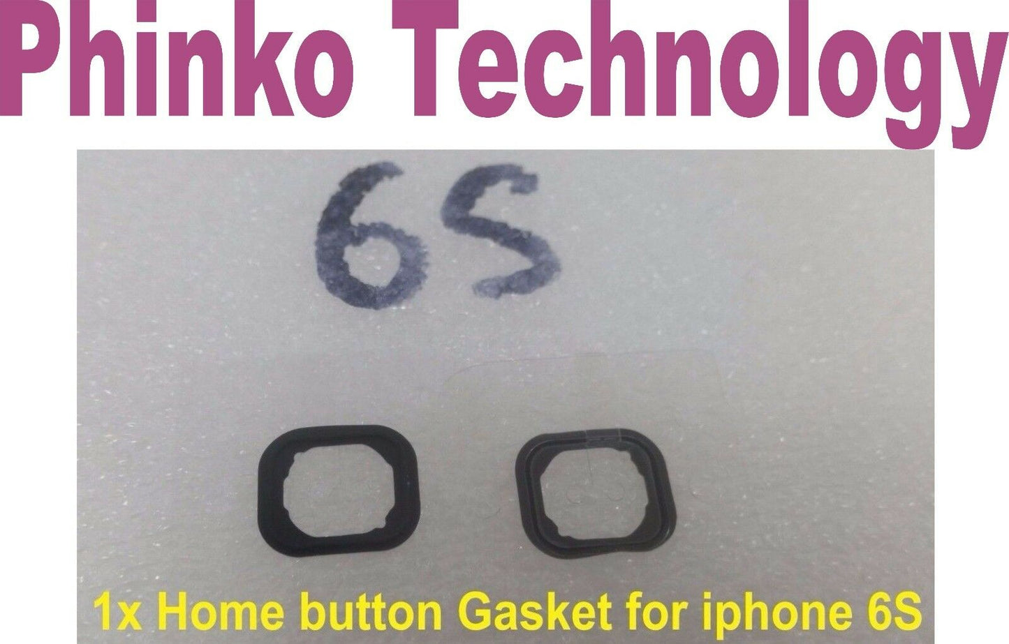 New Home Button Holding Gasket Rubber Spacer For iphone 6+ iphone 6 Plus