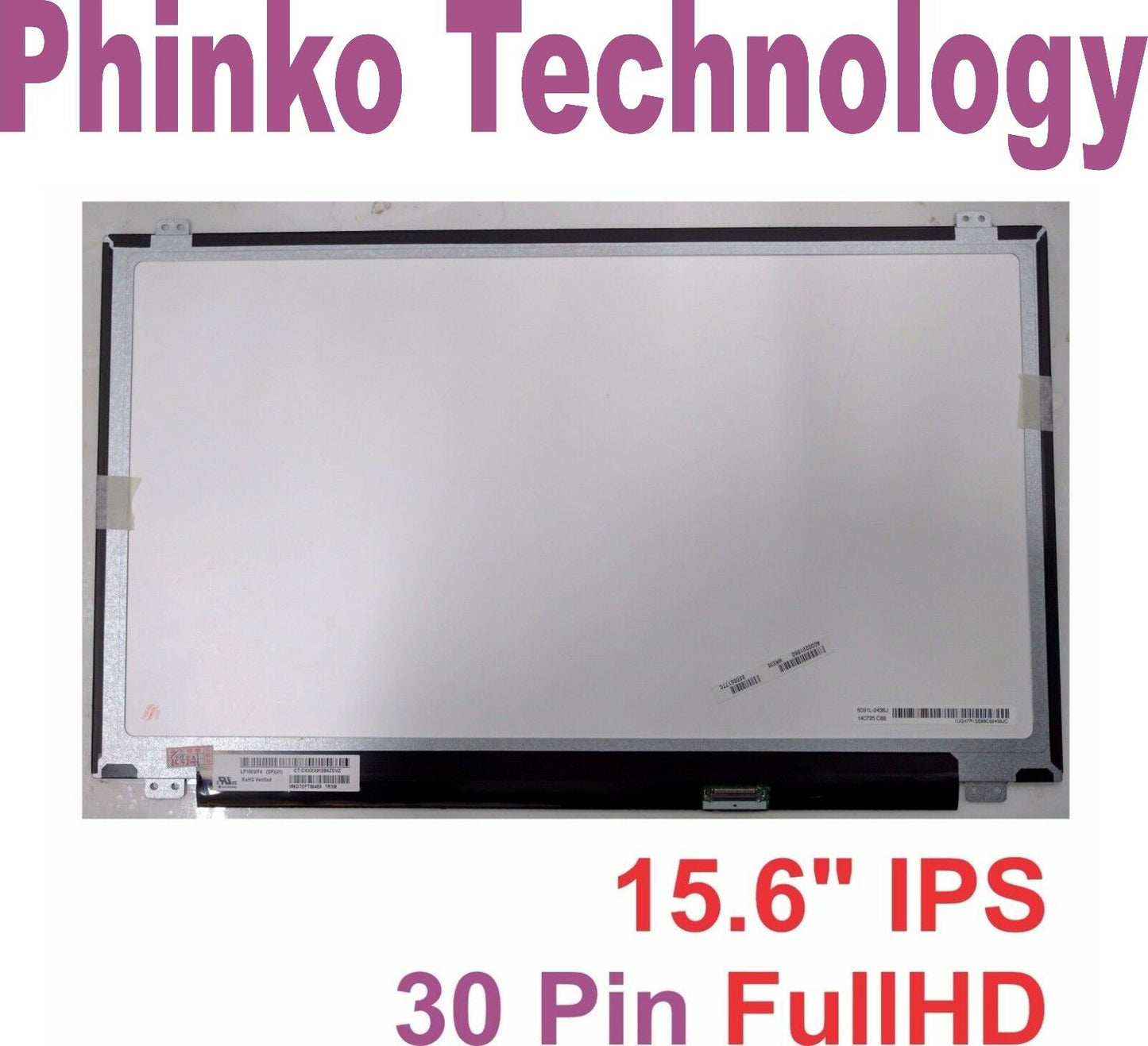 15.6"FHD(1920x1080) IPS LED SCREEN FOR LP156WF4(SP)(L1) LP156WF4-SPL1 SP-L1