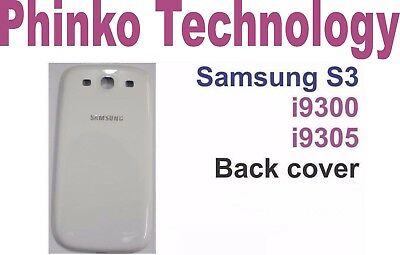 NEW Samsung Galaxy S3 i9300 i9305 WHITE Back Rear Housing Battery Cover