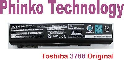 Original Laptop Battery Toshiba PA3786U PA3787U-1BRS PA3788U PABAS222 PABAS223