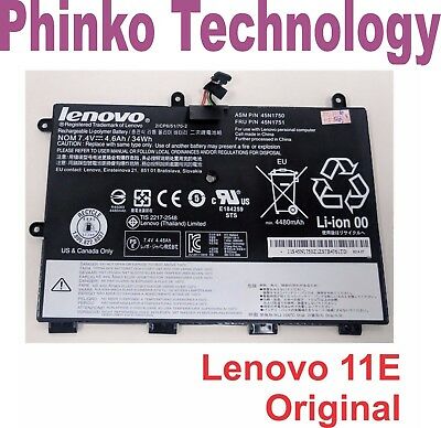 New Original Battery for Lenovo ThinkPad Yoga 11e 11-e Battery 45N1749 45N1751