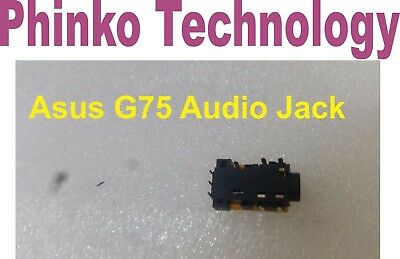 Audio Jack for Asus N55SF N55SL G75 G75VX G75VW 8Pin Headphone Microphone Socket