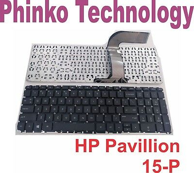 NEW Keyboard for HP Pavilion 15-p 15-p001au (G8D67PA) 15-p001ax (G8D57PA) Black