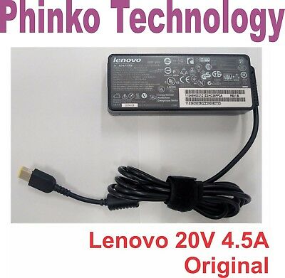 Original Charger LENOVO ThinkPad Yoga 11s 11 POWER SUPPLY CHARGER 20V 4.5A