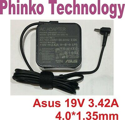 NEW Original AC Adapter Charger for Asus X540LA 19V 3.42A 4.0*1.35mm 65W