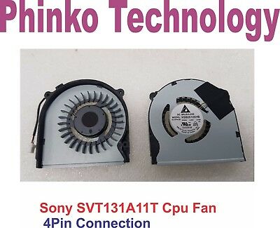 CPU Cooling Fan for SONY VAIO  SVT131A11W SVT131A11T