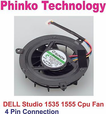 DELL Studio 1535 1536 1537 1555 1556 CPU Cooling Fan  TYPE 2