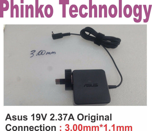 45W 19V 2.37A AC Adapter Charger Asus Ultrabook Zenbook UX21 UX21E UX31 UX31E