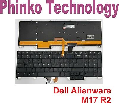 BRAND NEW Keyboard for DELL Alienware 17x R2 R3 with Backlit + Frame U