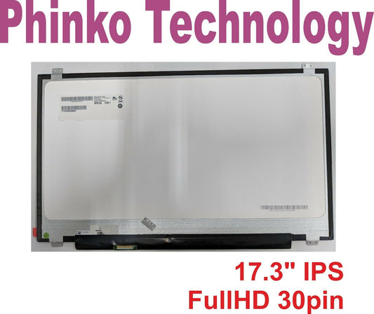 17.3" Full HD FHD(1920x1080) LED Screen For LP173WF4 SPF1 SP F1 30pin IPS Panel