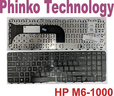 HP Pavilion M6 Envy M6 M6-1000 M6-2000 Keyboard US Black With FRAME