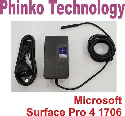 For Microsoft Surface New 2017 Pro 5 1796 60W Power Adapter Charger 1706