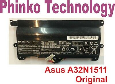 Original Battery for Asus ROG G752V G752VL G752VT G752VY G752VM Series A32N1511