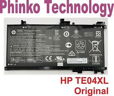 Original Battery For HP Pavilion 15-bc Series HP Omen 15-AX Series TE04XL