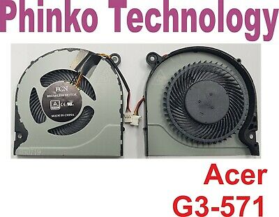 NEW CPU Cooling Fan For Acer G3-571 G3-571G Acer Predator Helios 300 572 573