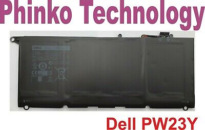 NEW Original Genuine Battery for Dell XPS 13 9360 P54G PW23Y TP1GT 60Wh