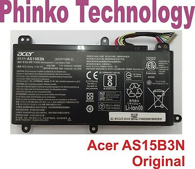 Genuine Battery For Acer Predator 15 G9-591 G9-591G G9-592G 17 G9-791G AS15B3N