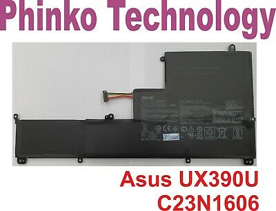 NEW Original Battery for Asus Zenbook 3 UX390U UX390UA UX390UAK C23N1606 40Wh