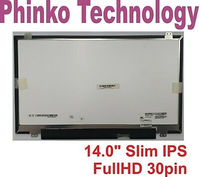 14" IPS FHD Laptop Screen for BOE NV140FHM-N31 NV140FHM-N41 NV140FHM-N43 / V8.0