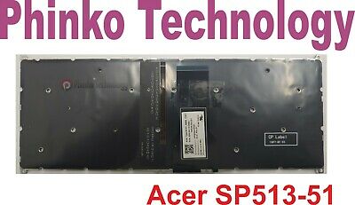NEW Keyboard for Acer Spin 5 SP513-51N Swift 1 SF114-32 with Backlight