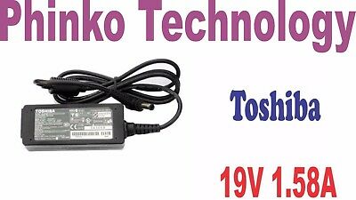 NEW Toshiba Original Adapter Charger NB300 NB305, 19V1.58A