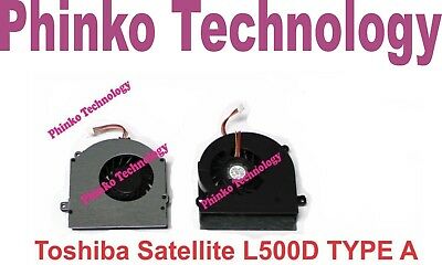 Toshiba Satellite L500D L500 L505 Cpu Cooling Fan TYPE A