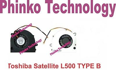 Toshiba Satellite L500 L500D L505 L505D L550 L550D L555 Cpu Cooling Fan TYPE B