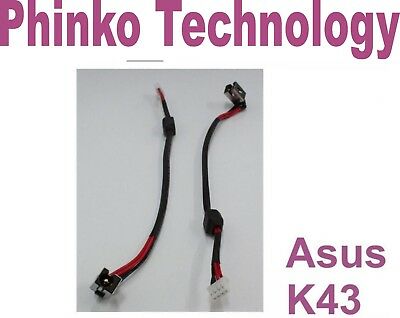 NEW DC Power Jack For ASUS K43 K43B K43BY X43B