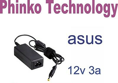 12V 3A Laptop Adapter Charger 4 ASUS Eee PC 900 901 1000 1000H 1000HE