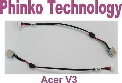 New DC Power Jack for ACER Aspire V3 Series V3-571 with Cable