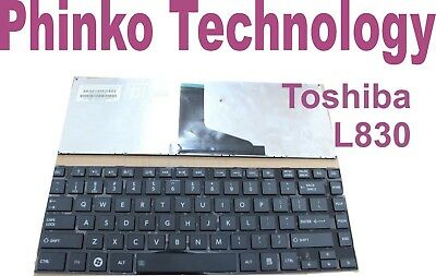 Keyboard for TOSHIBA L830/01P PSK84A-01P00T Black US layout #41004
