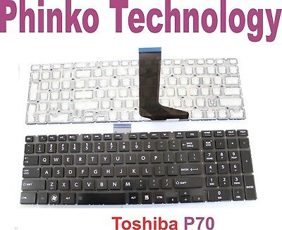 Brand New Keyboard For Toshiba P70 HMB8102TSA-01 Laptop without Frame/Backlit