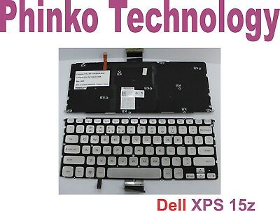 Brand New Keyboard for Dell 15Z L511Z SILVER with Backlit DP/N R22XN (X21-52)