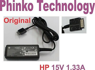 New Genuine Original AC Adapter for HP Envy X2 15V 1.33A 20W with Power Cord