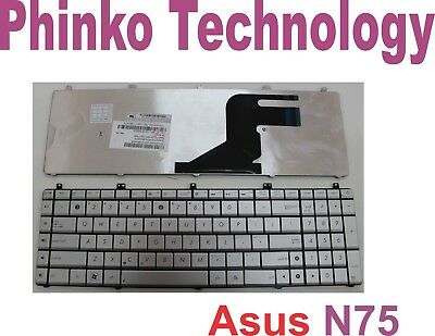 New Keyboard for Keyboard for ASUS N57 N75 N75S N75Y N75SE N75SL with Frame GRAY