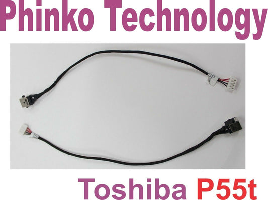 NEW DC Power Jack Hardness Cable Toshiba Satellite P50T-A P55T-A Series Laptop