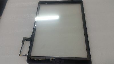 Black Outer Glass Touch Screen Digitizer Replacement For Apple iPad Air 1