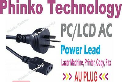 *Brand New* AC Power Cord Lead 3 Pin for PC, LCD, XBOX 360 & PS3