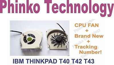IBM THINKPAD Thinkpad T40 T41 T42 T43 T43P CPU FAN For Laptop **** Brand New **