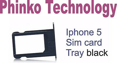 NEW iPhone 5 Black Nano SIM Card Tray Replacement