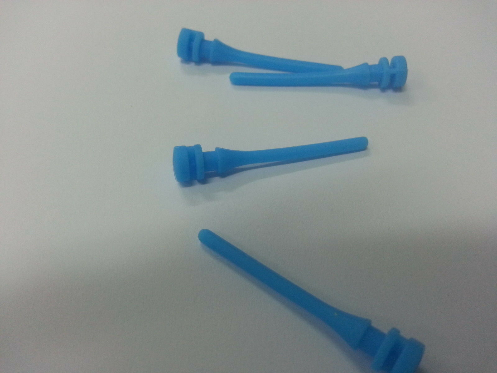 4x PCS Screw Silicone Rubber Pin Rivet Mounts Screws Cooling PC Fan BL