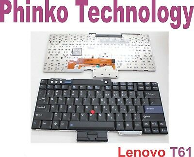 New Keyboard for Lenovo IBM Thinkpad T61 T61p R60 R61 R400 R500 T400 T500