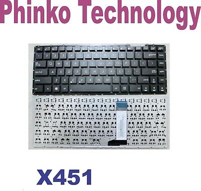 Keyboard Black US for Asus X451 X451CA