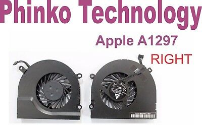 CPU Cooling Fan For Apple Macbook Pro 17" Unibody A1297 (right)