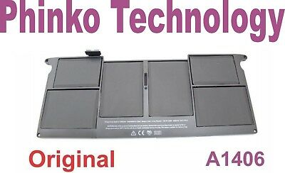 Original Battery for Apple Macbook Air 11" A1370, A1465, 2011 2012 A1406 A1495