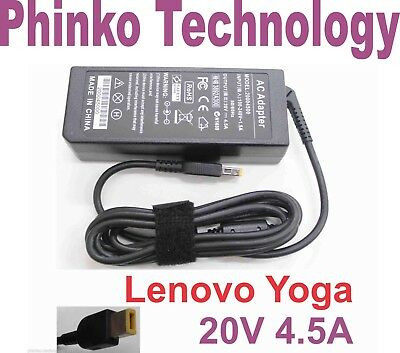 20V 90W Laptop AC Adapter Charger Power for Lenovo Ideapad 300 300S 500 500S