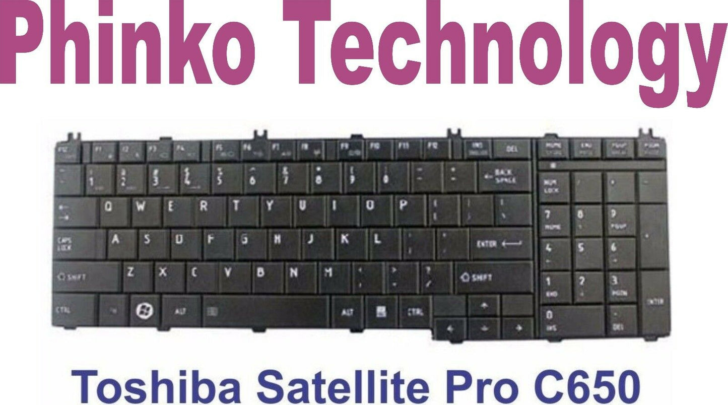 Keyboard for Toshiba Satellite C650 C660 C650D L650D L650 Pr L750 L750D L755 D