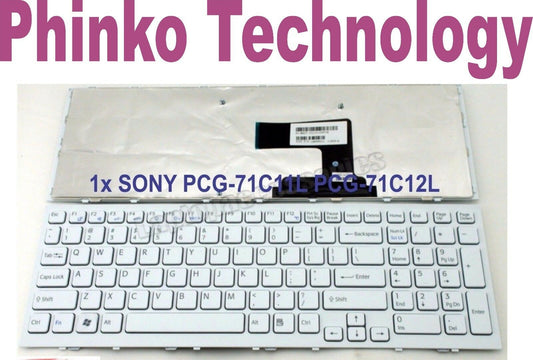 New for SONY VPC-EL VPCEL PCG-71C11L PCG-71C12L series laptop Keyboard white