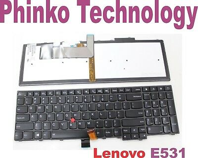 NEW Keyboard For Lenovo ThinkPad E531 W540 T540P Series US with Backlit