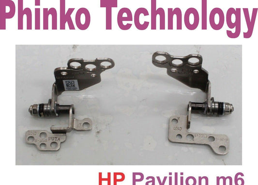 Laptop LCD Screen Hinges Pair for HP Pavillion M6 M6T Envy M6-1000 M6-2000